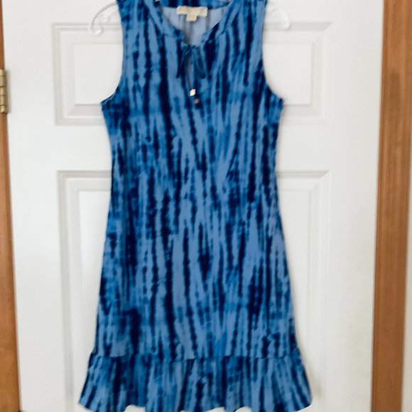 MICHAEL MICHAEL KORS "Basics" Tye-Dye Sleeveless Dress NWT Size S - Picture 9 of 9